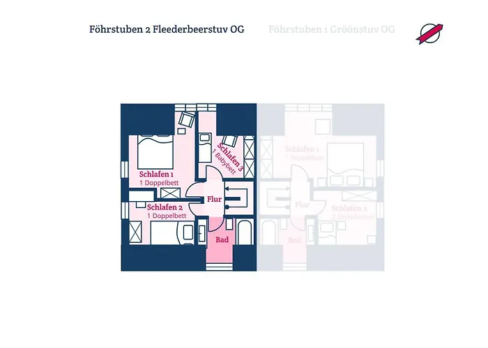 Appartement Fleederbeerstuv Wrixum